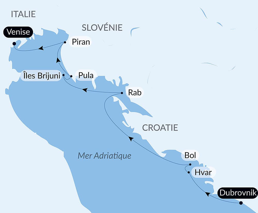Cités et splendeurs de l’Adriatique null