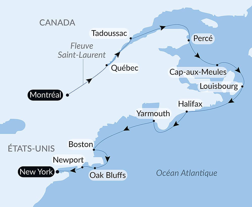 De la Belle Province à Big Apple : nature et cités remarquables null