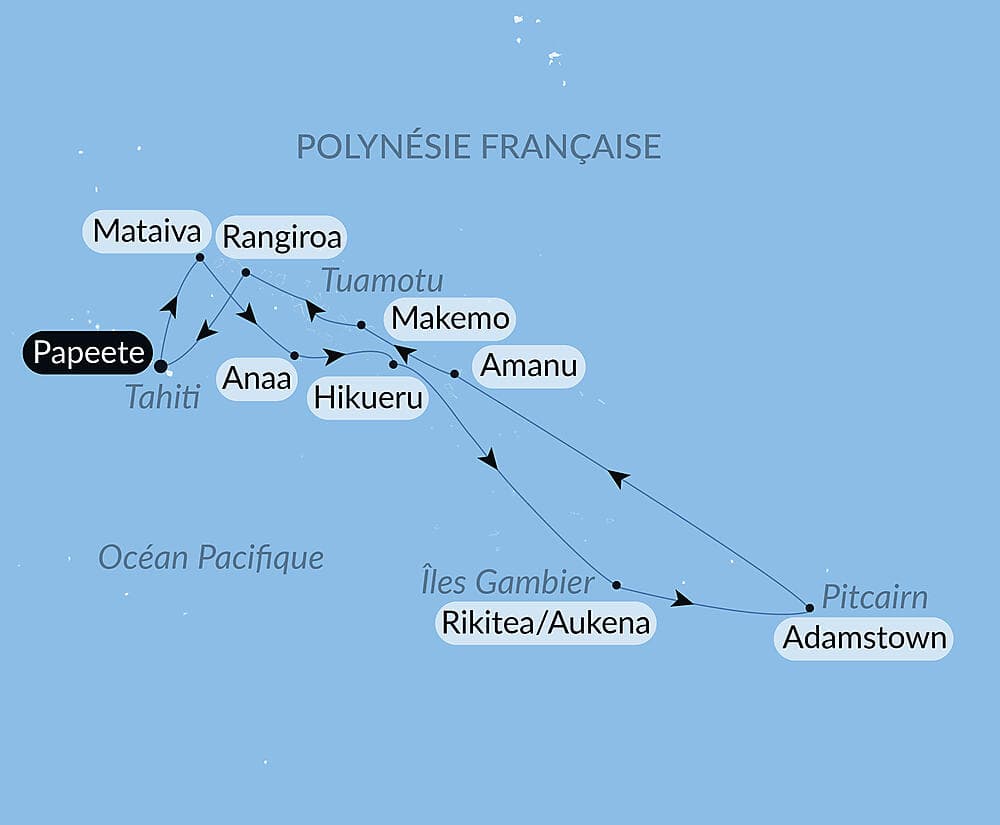 Polynésie française confidentielle et île Pitcairn