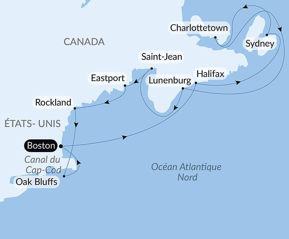 Rivages historiques nord-américains