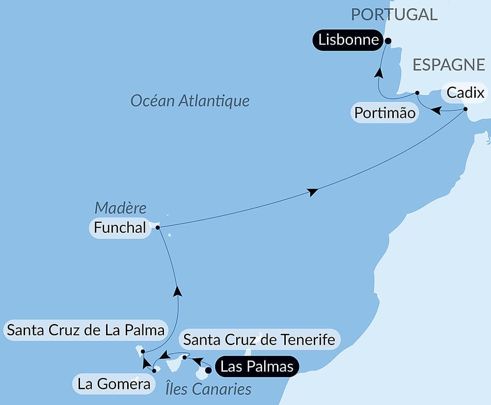 Îles volcaniques et cités historiques de l'Atlantique Nord