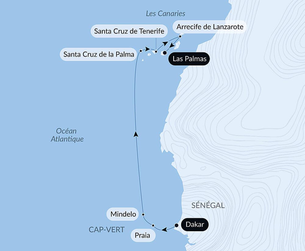 Entre volcans et océan, du Cap-Vert aux Canaries null