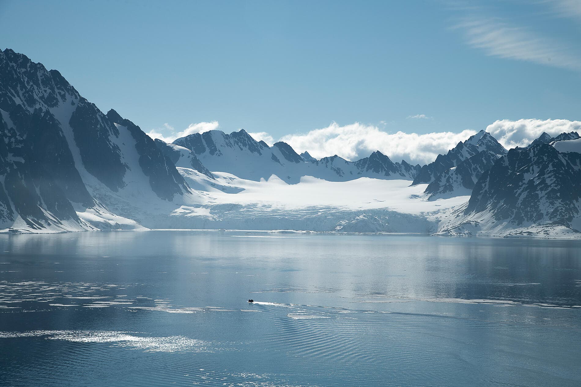 Fjords et glaciers du Spitzberg  