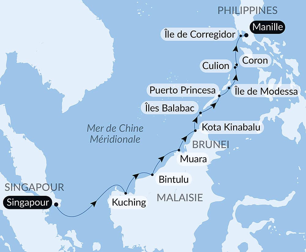 Joyaux et mystères des Philippines et de Bornéo